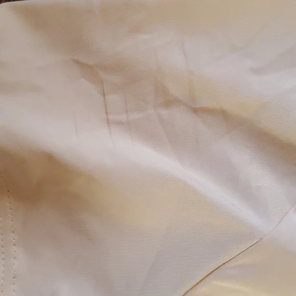 Cream & rose gold sequined, full length dress, size 2X, Shein - Picture 6 of 11